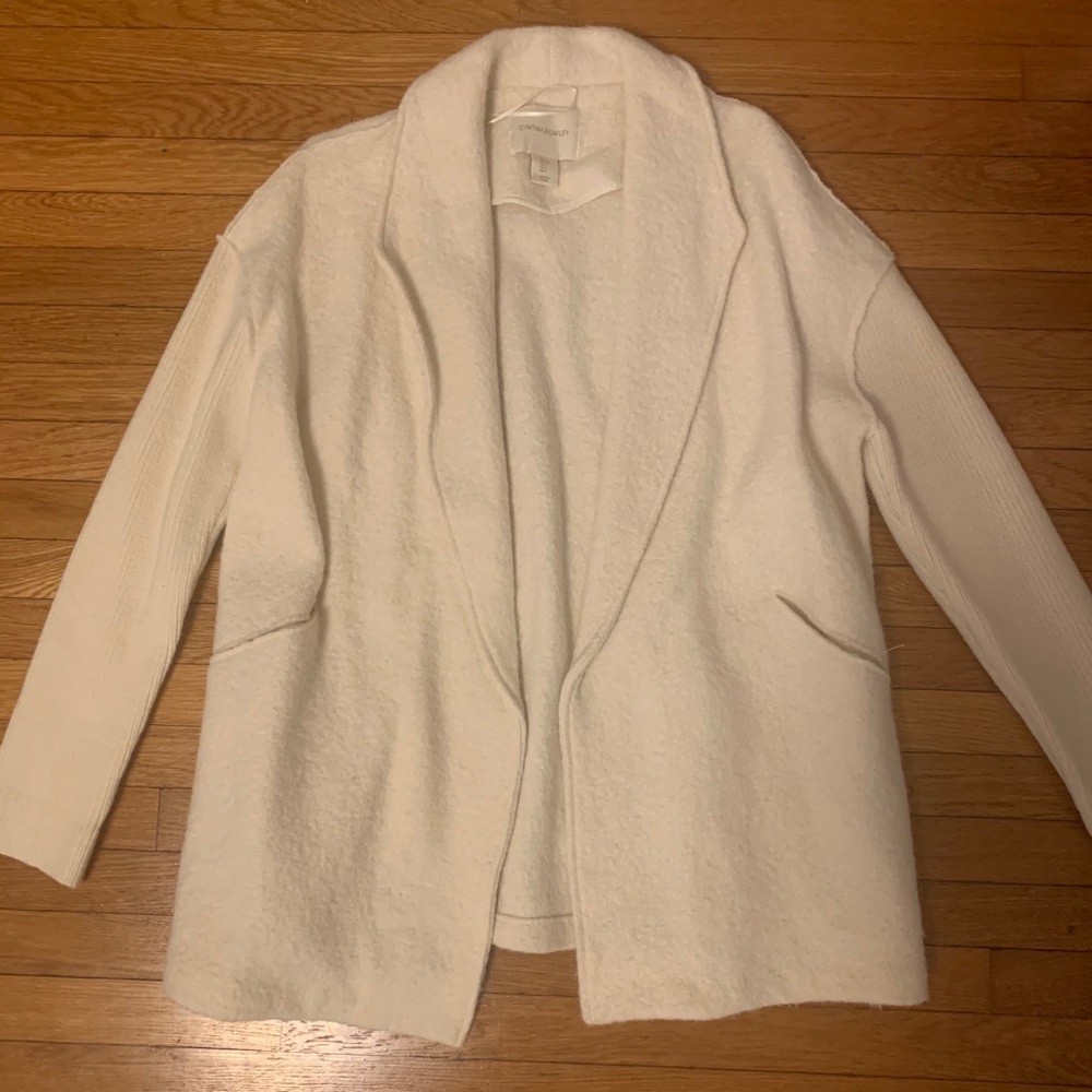 Cynthia Rowley Wool Blend Jacket - worn twice!